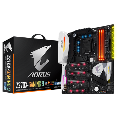 MAINBOARD GIGABYTE GA-Z270X-GAMING 9 SOCKET LGA1151  817S